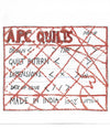 A.P.C. Quilts tag