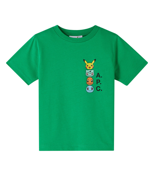 Kids The Portrait T-shirt - KAA - Green