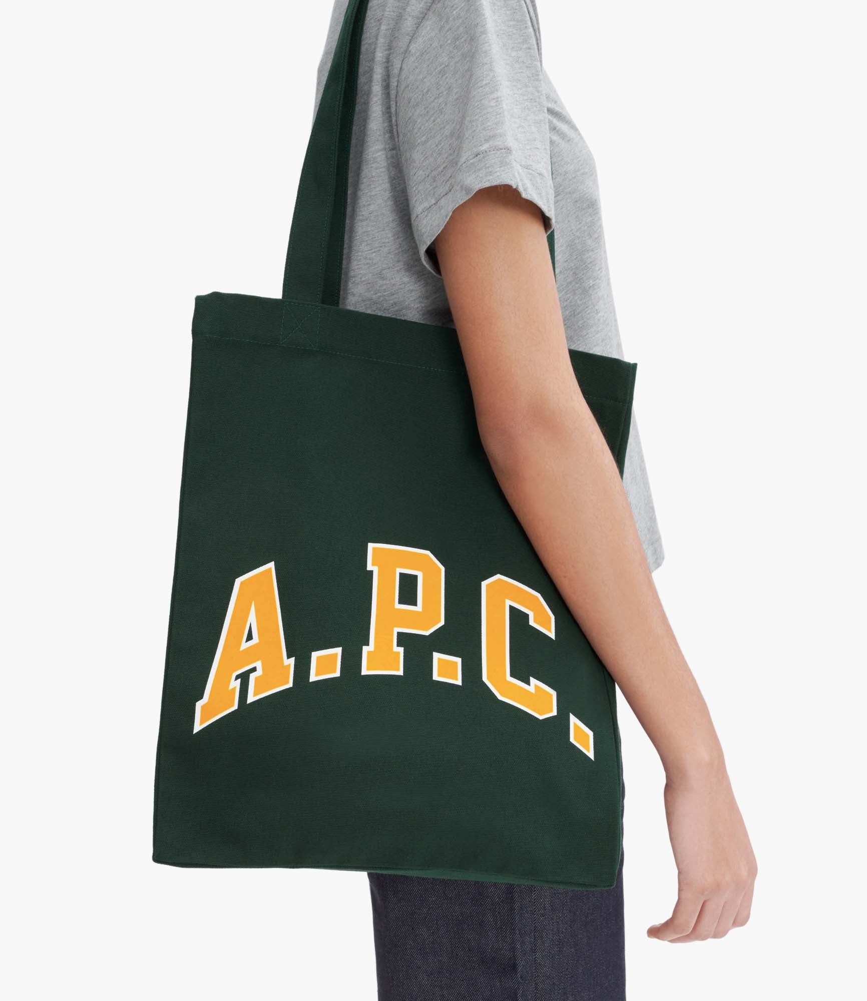 Lou University tote bag | Cotton canvas | A.P.C. Accessories