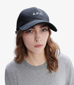 Charlie baseball cap | Denim | A.P.C. Accessories