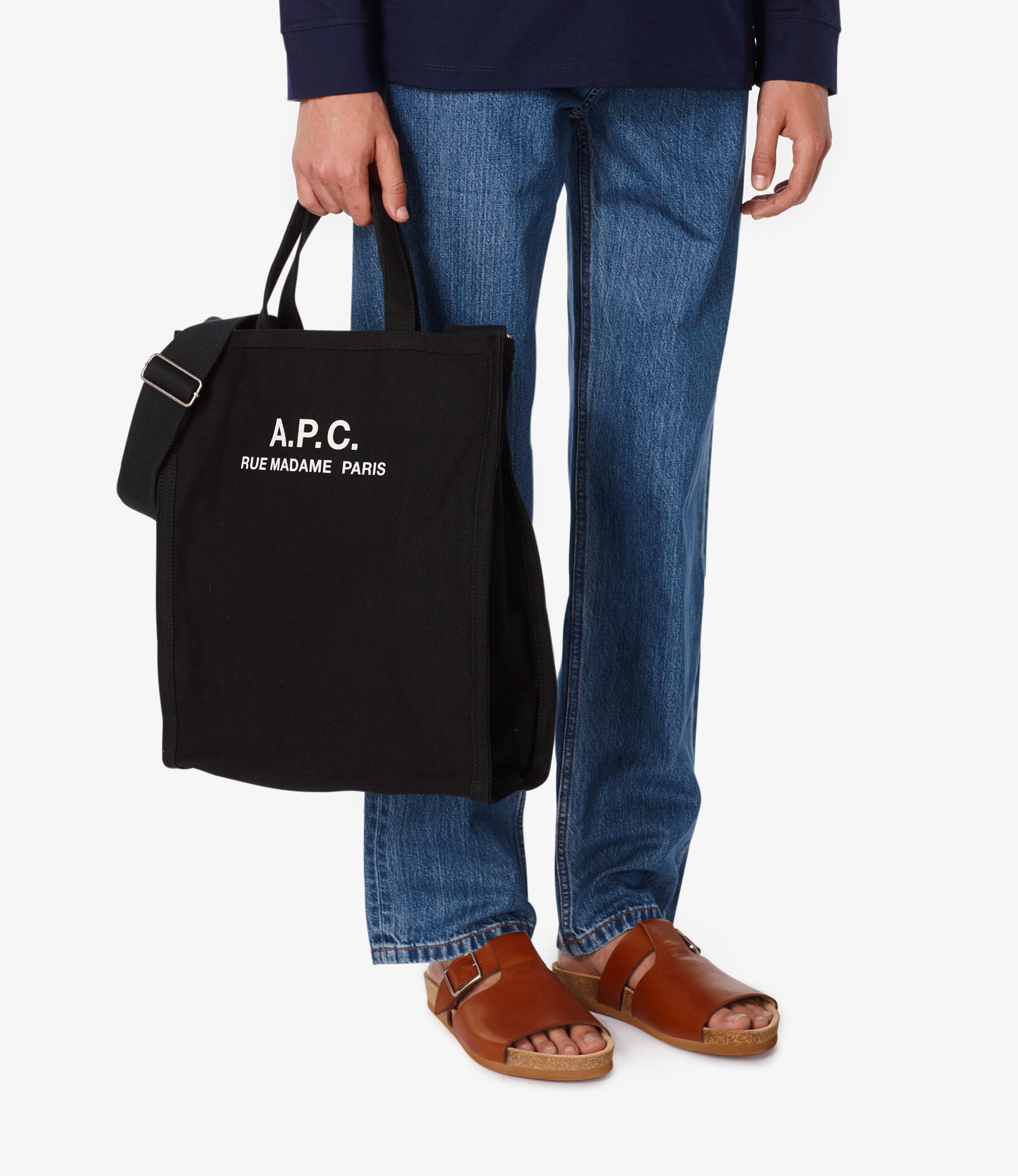 Recovery shopping bag - Stonewashed cotton canvas - A.P.C.