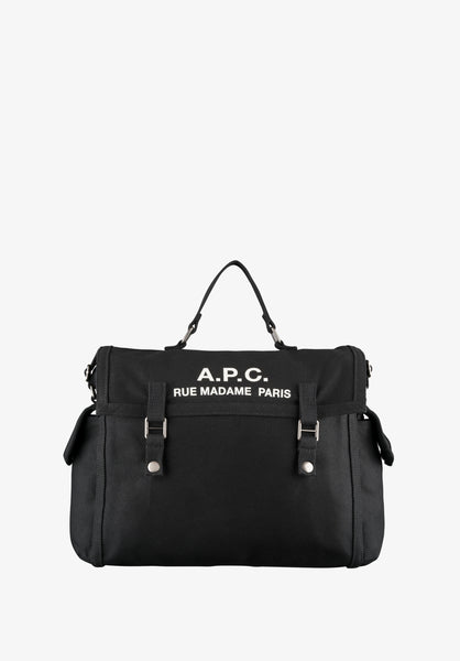 A.P.C. ボディバッグ ブラック コットン100% A.P.C.（アーペーセー） APC A.P.C. ボディバッグ sac ceinture nino