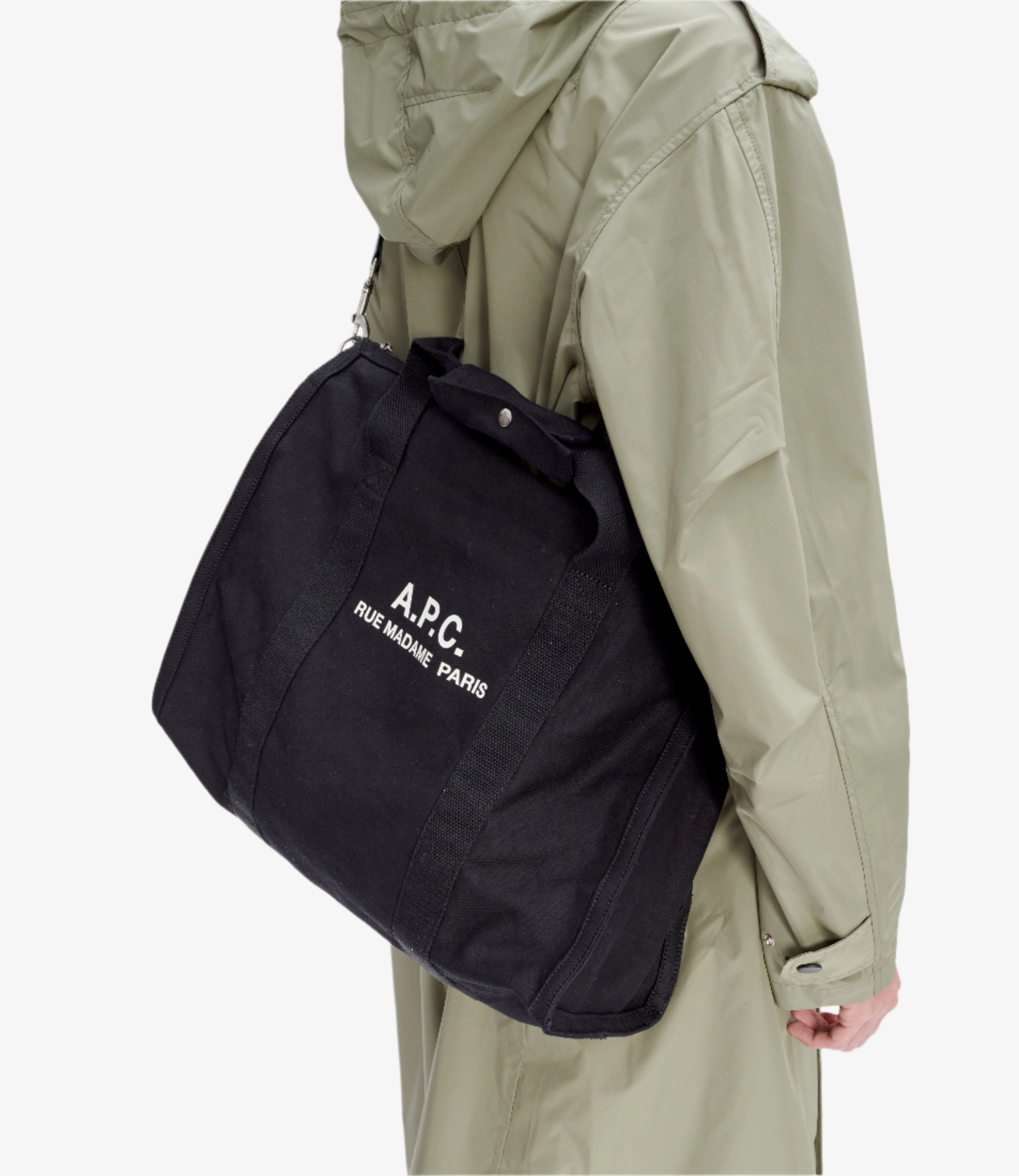 Recuperation gym bag Stonewashed raw cotton canvas A.P.C. Accessories