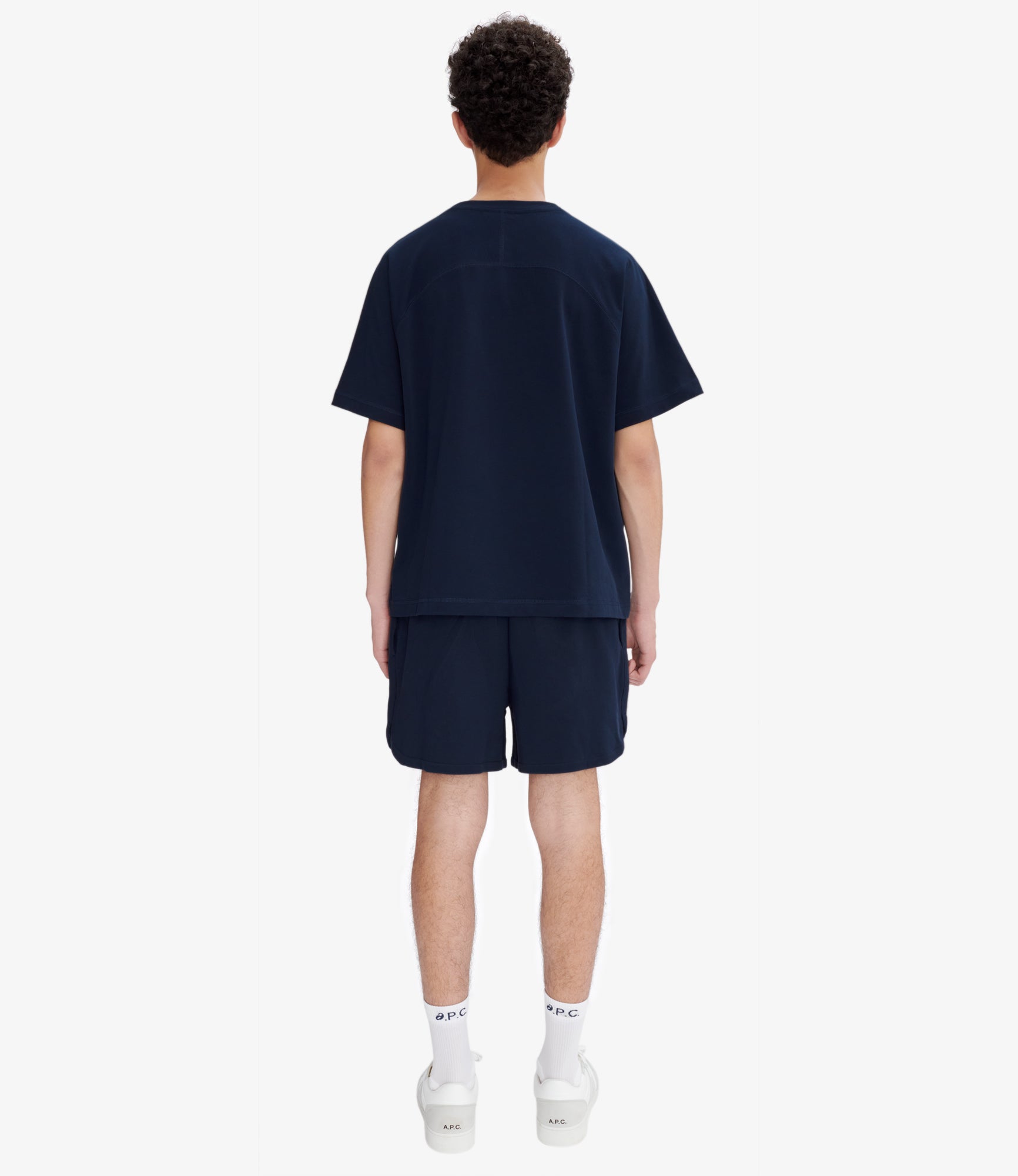 A.P.C.×ASICS ウインド Tシャツ ルーズフィット COEAVH26453IAK Wind T-shirt | Heavyweight organic jersey | A.P.C. Ready-to-Wear