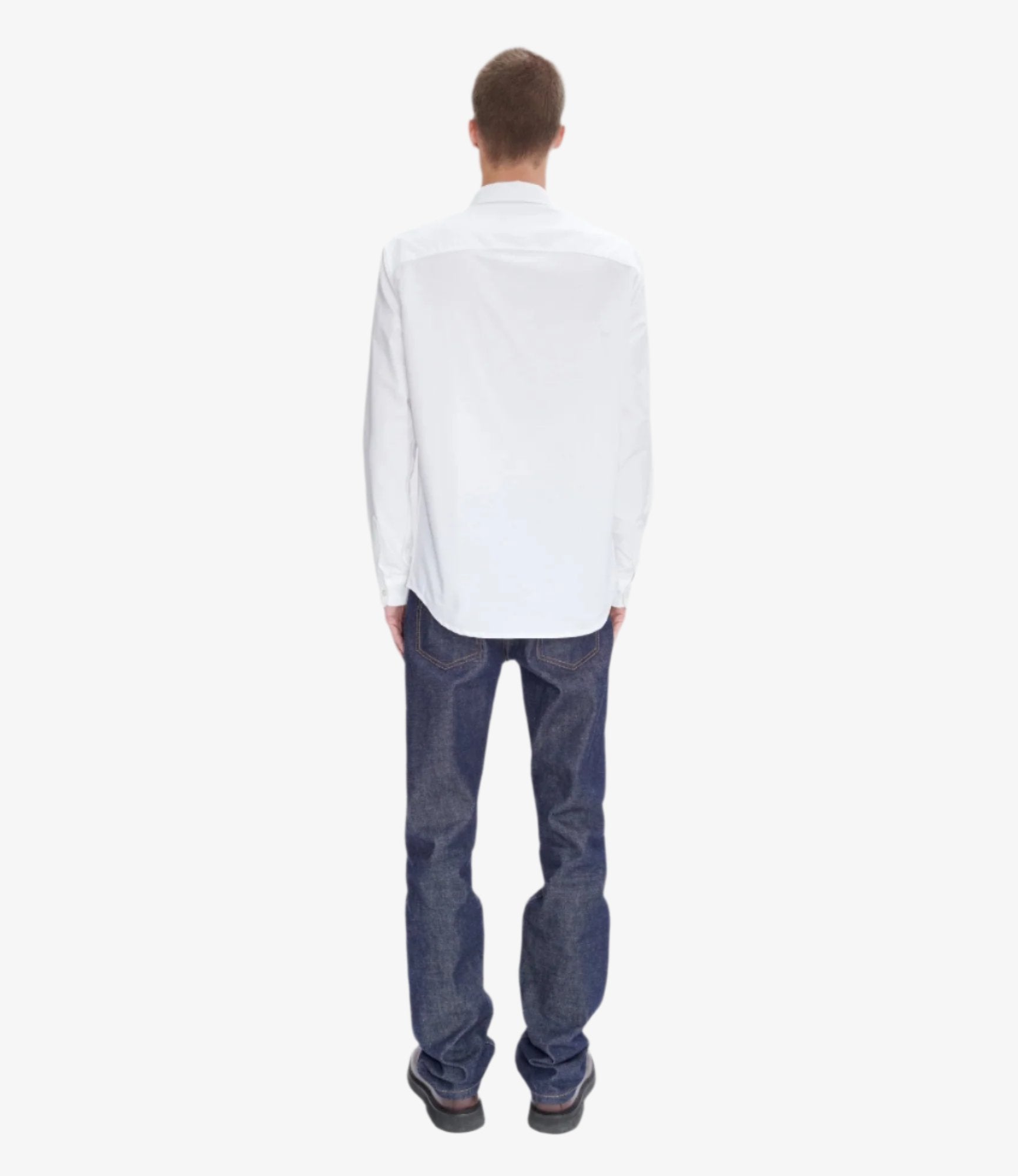 Greg shirt | Casual pale blue button-down shirt. | A.P.C.