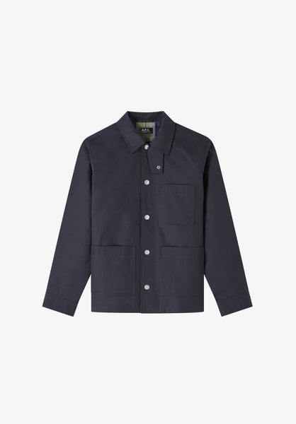 Gabriel jacket | Jacket in water-repellent waxed cotton. | A.P.C.