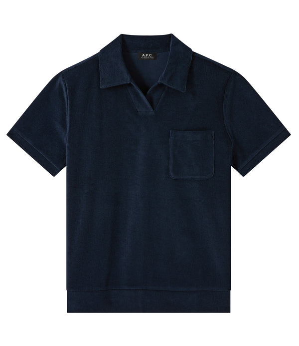 Agustino polo shirt - IAK - Dark navy blue