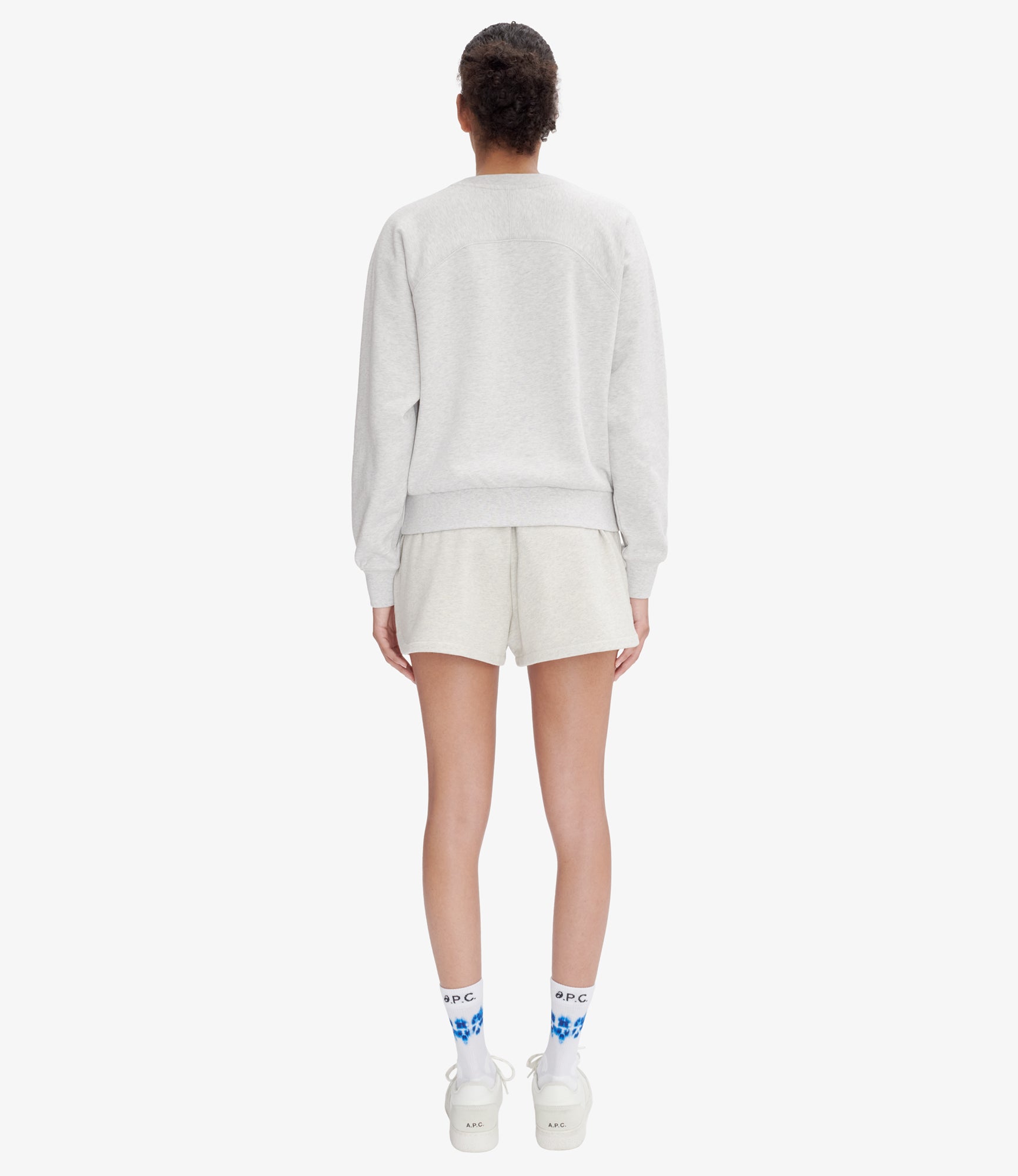 【関税&送料込】Stone  Sweatshirt With Sleeve Pocket Stone sweatshirt | Organic fleece | A.P.C. Ready-to-Wear