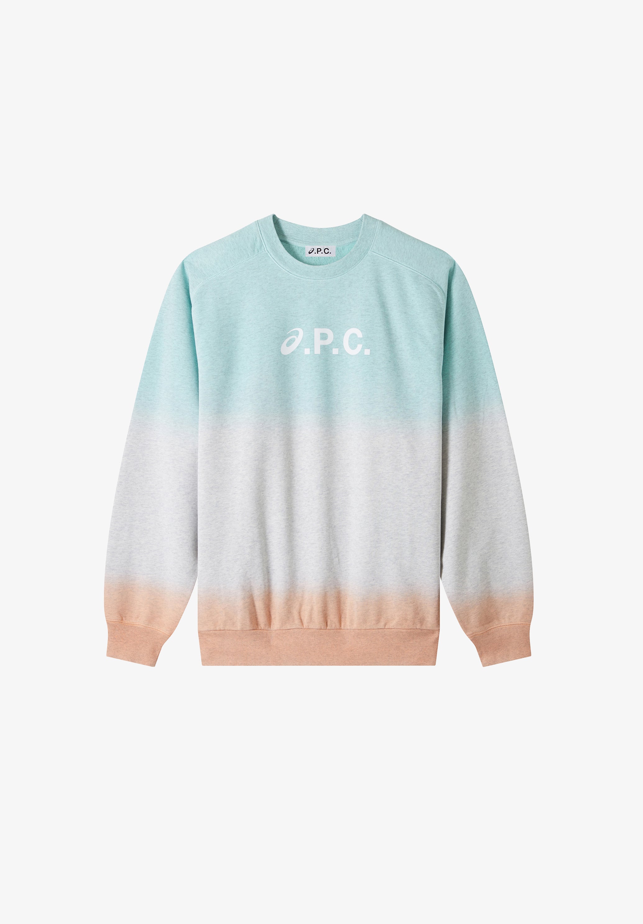 Lake Dip Dye sweatshirt | Organic fleece | A.P.C. Ready-to-Wear