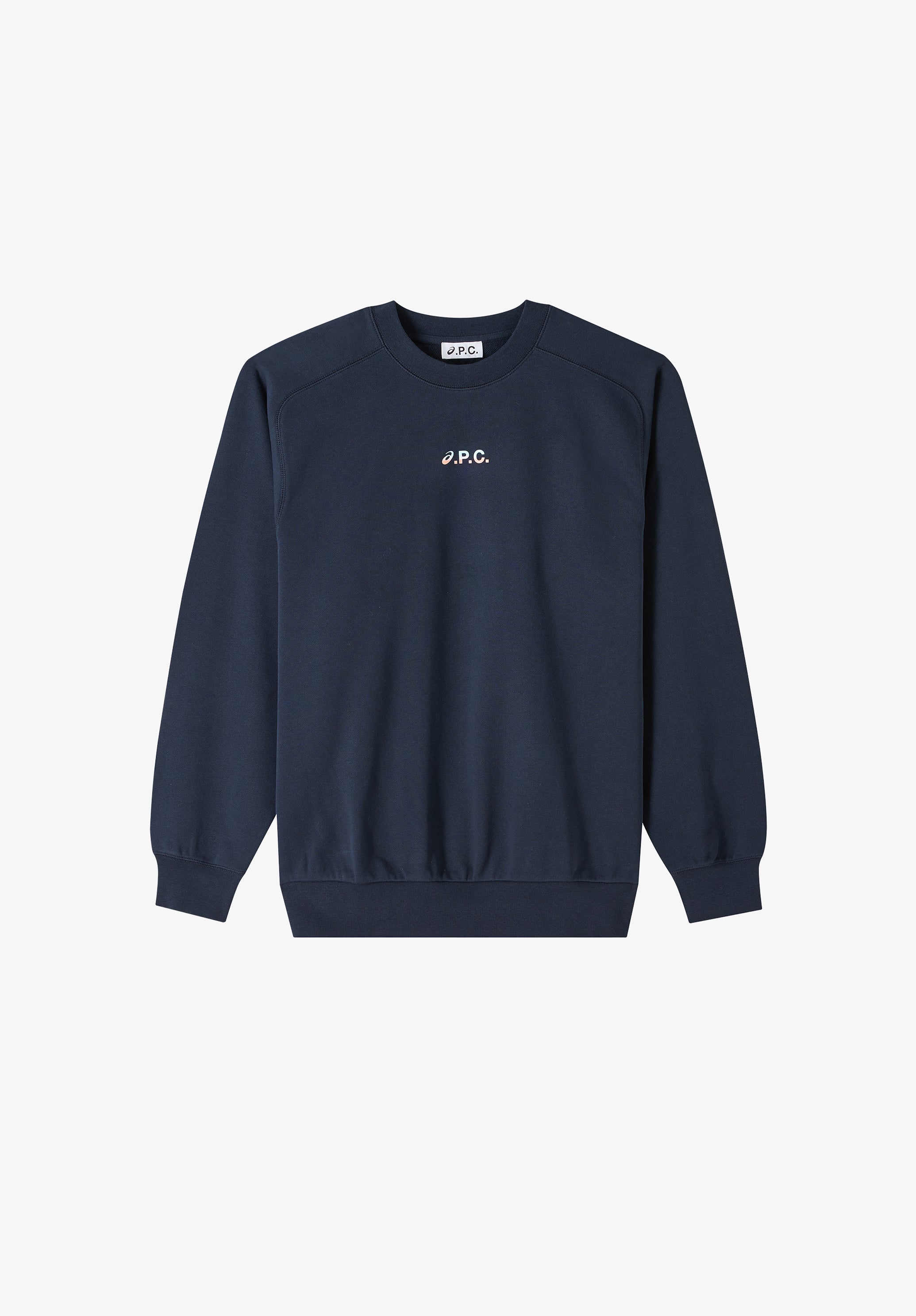 スガックス様　A.P.C ワンポイント　クルーネックセーター　ネイビー　L Lake sweatshirt | Organic fleece | A.P.C. Ready-to-Wear