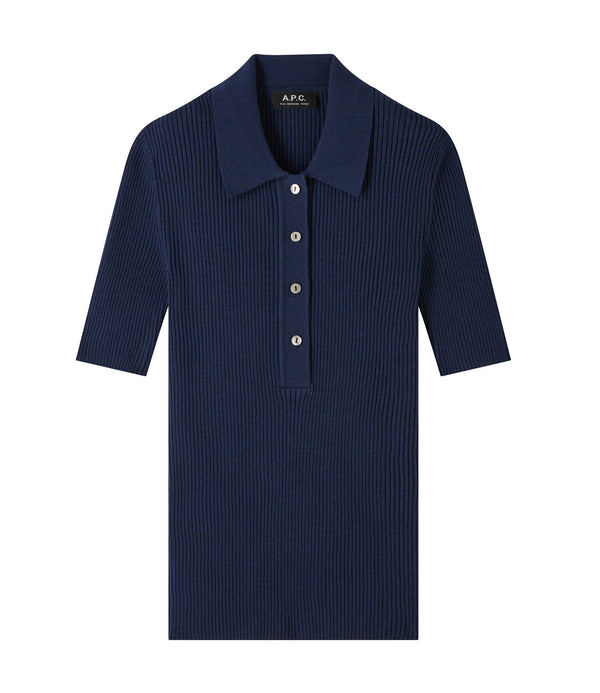 Danae polo shirt - IAJ - Navy blue