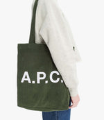 Lou tote bag | Dyed irregular corduroy | A.P.C. Accessories