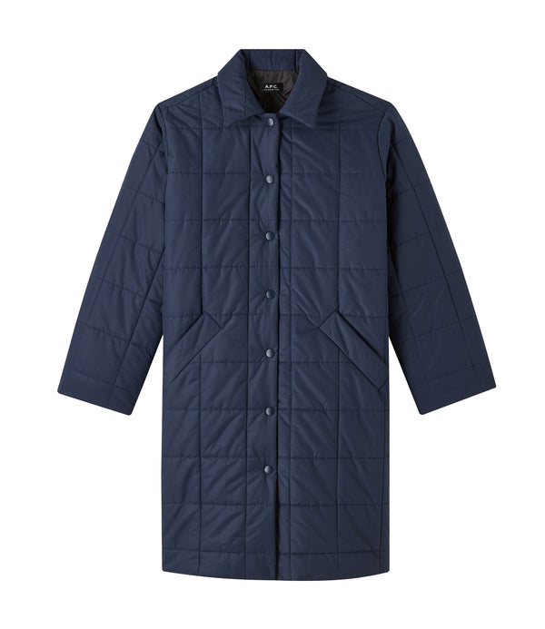 Marion coat - IAK - Dark navy blue