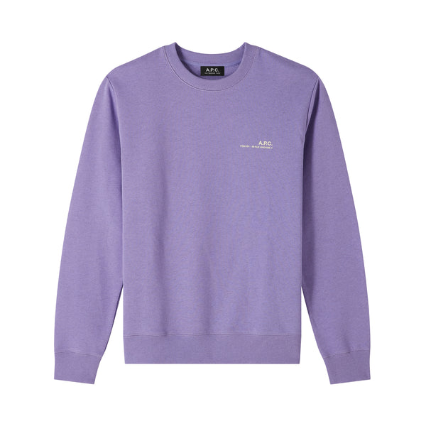 Item H Overdye sweatshirt - PIQ - Heather violet