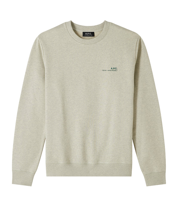 Item H Overdye sweatshirt - PKC - Muted green