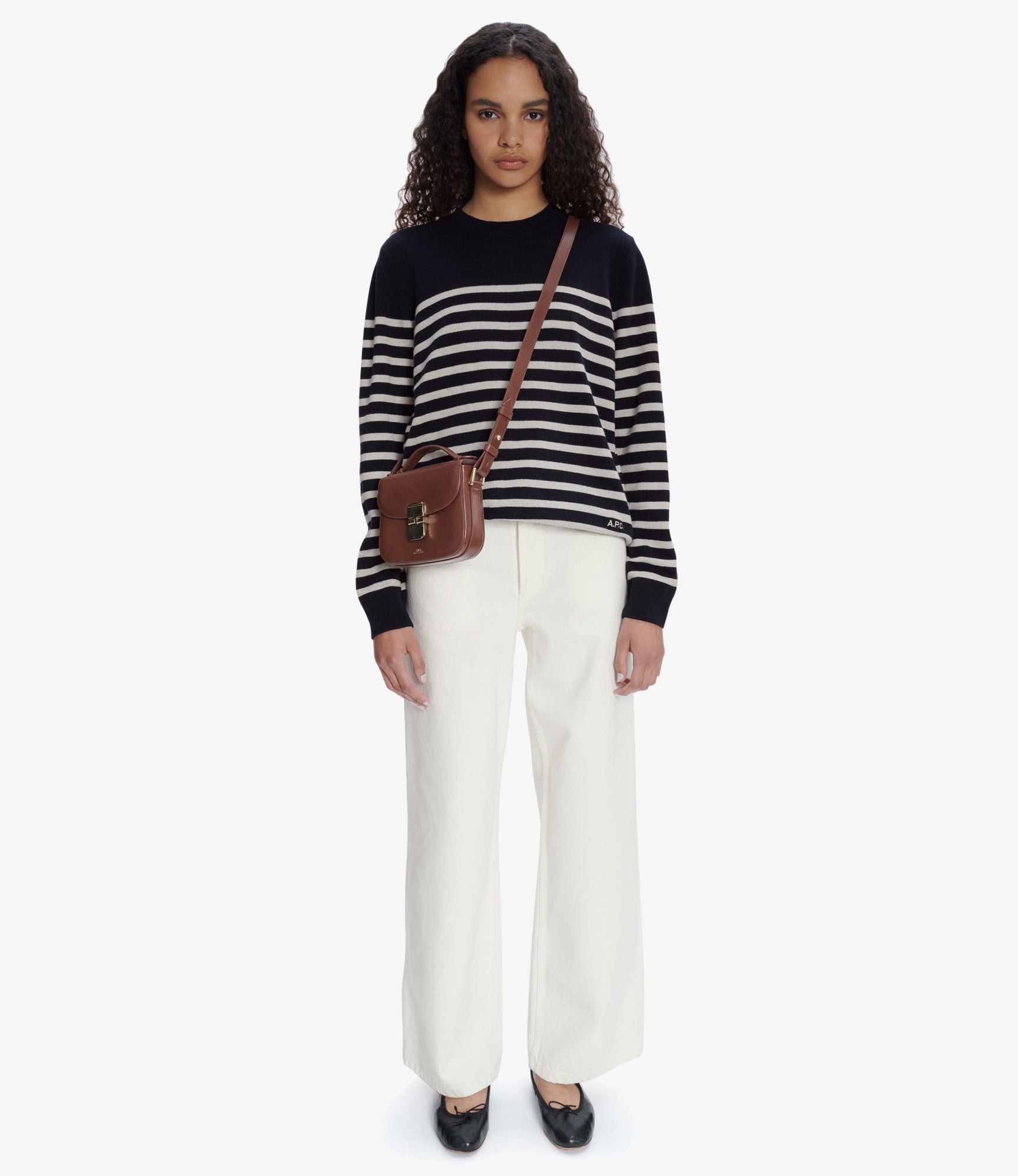 Elisabeth jeans | Wide leg jeans. 70's spirit. | A.P.C.