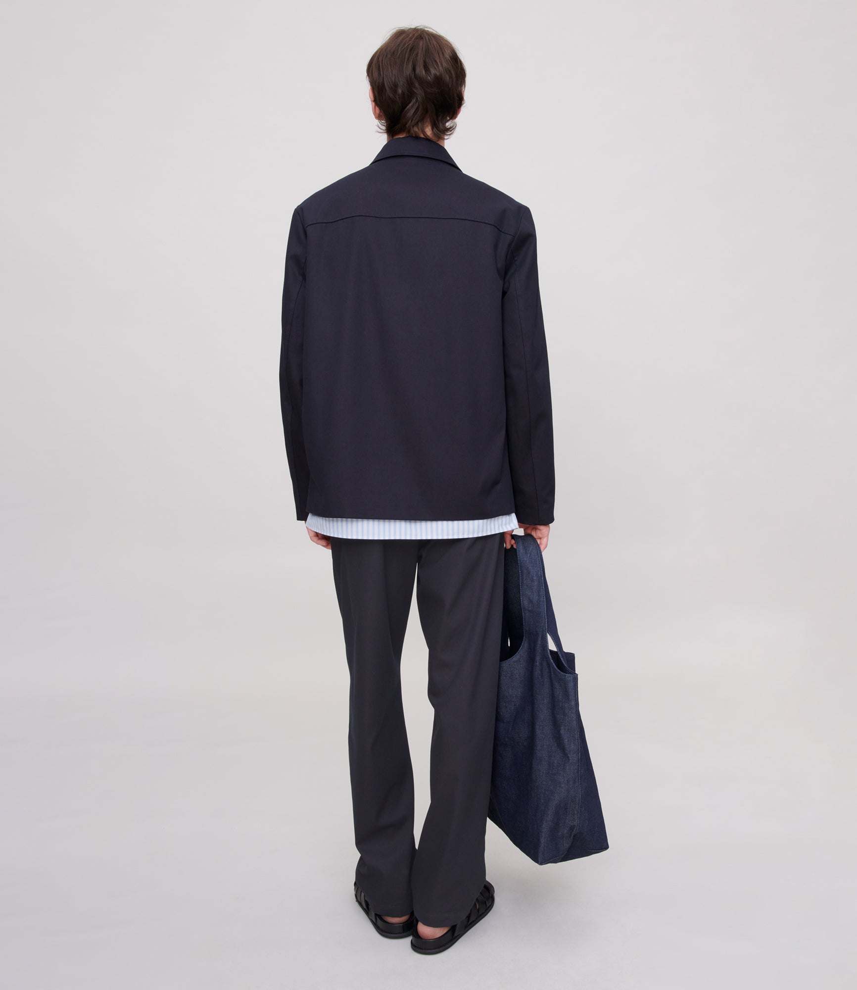 【APC】正規品◆Boyfriend Jacket◆モヘアジャケット アーペーセー A.P.C. ジャケット シャツジャケット ブラック