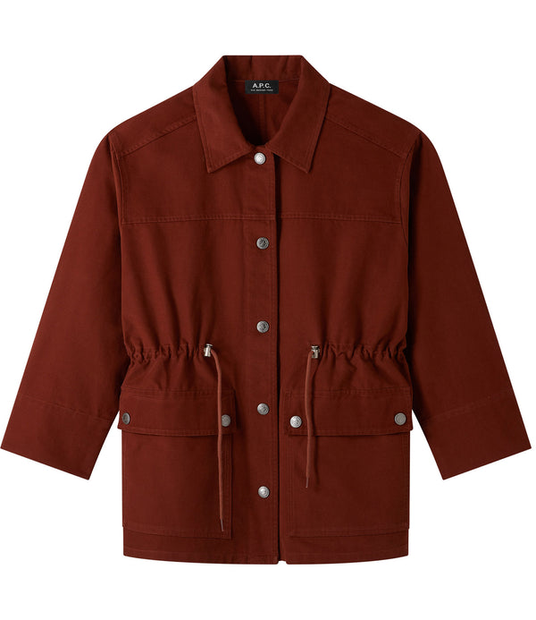 Miller jacket - EAF - Brick red
