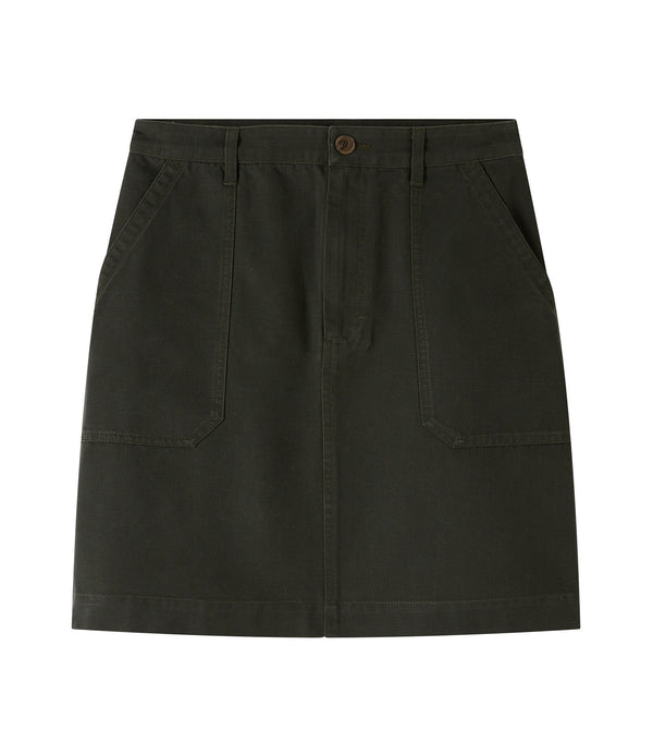 Léa skirt - KAF - Dark green