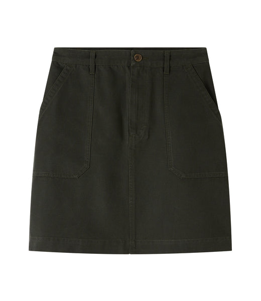 Léa skirt | Straight skirt with deep pockets. | A.P.C. Ready