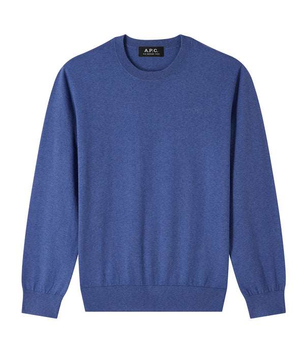 Julio sweater - PIC - Heather steel blue