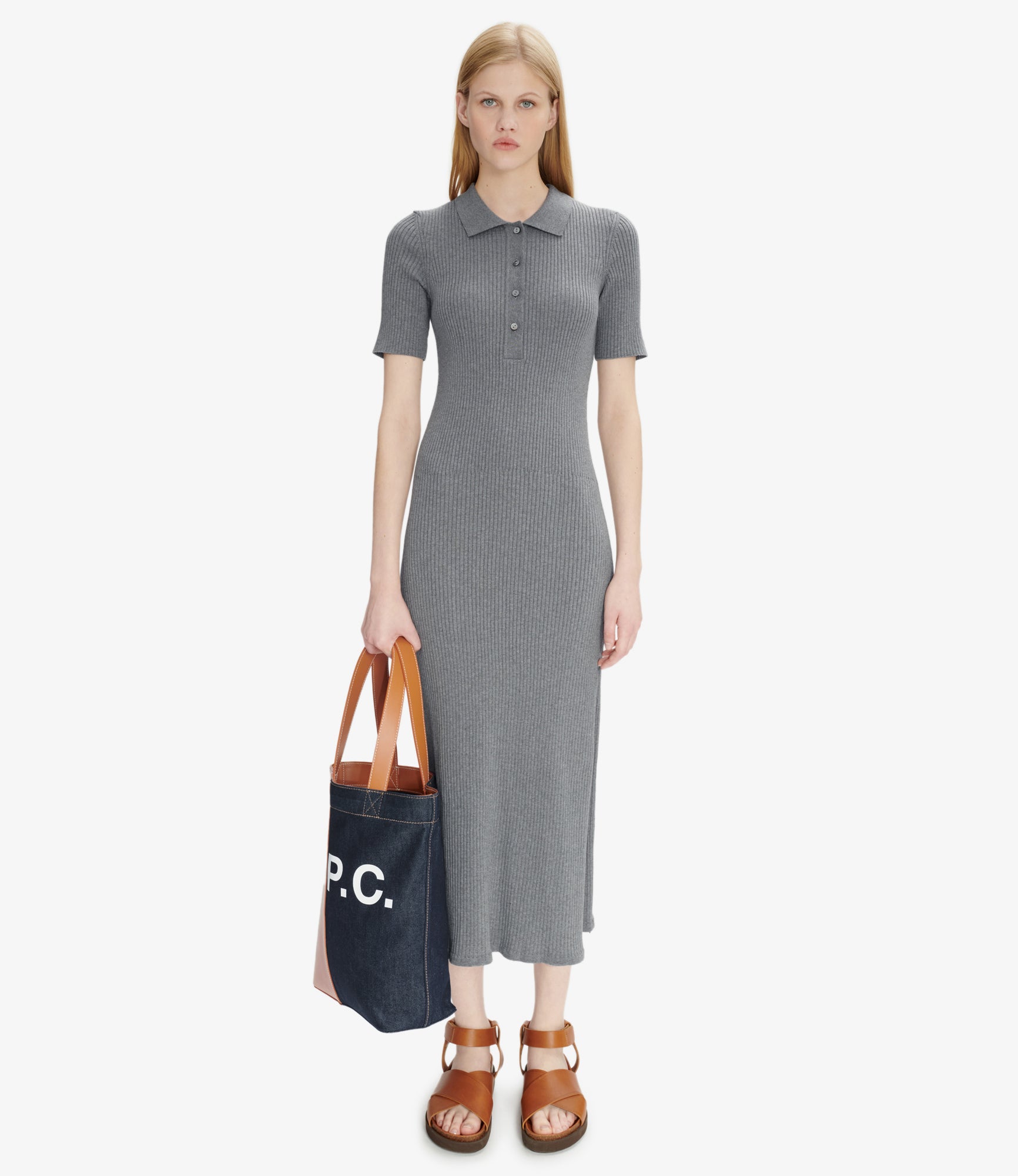 A.P.C.[アーペーセー] Teddy Dress Teddy dress | Egyptian cotton | A.P.C. Ready-to-Wear