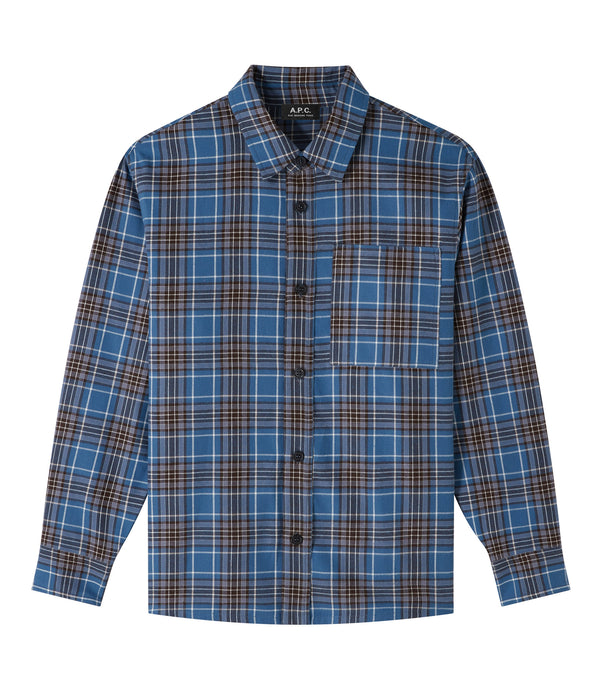 Graham overshirt - IAA - Blue