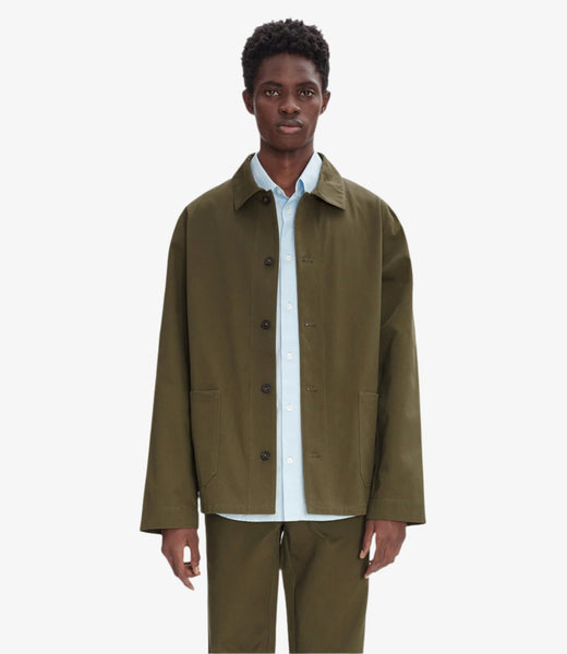 Kerlouan Logo jacket | Cotton Gabardine | A.P.C. Ready-to-Wear