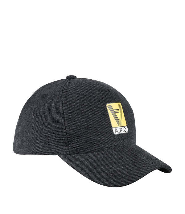 Eden baseball cap - LZE - Stonewashed black