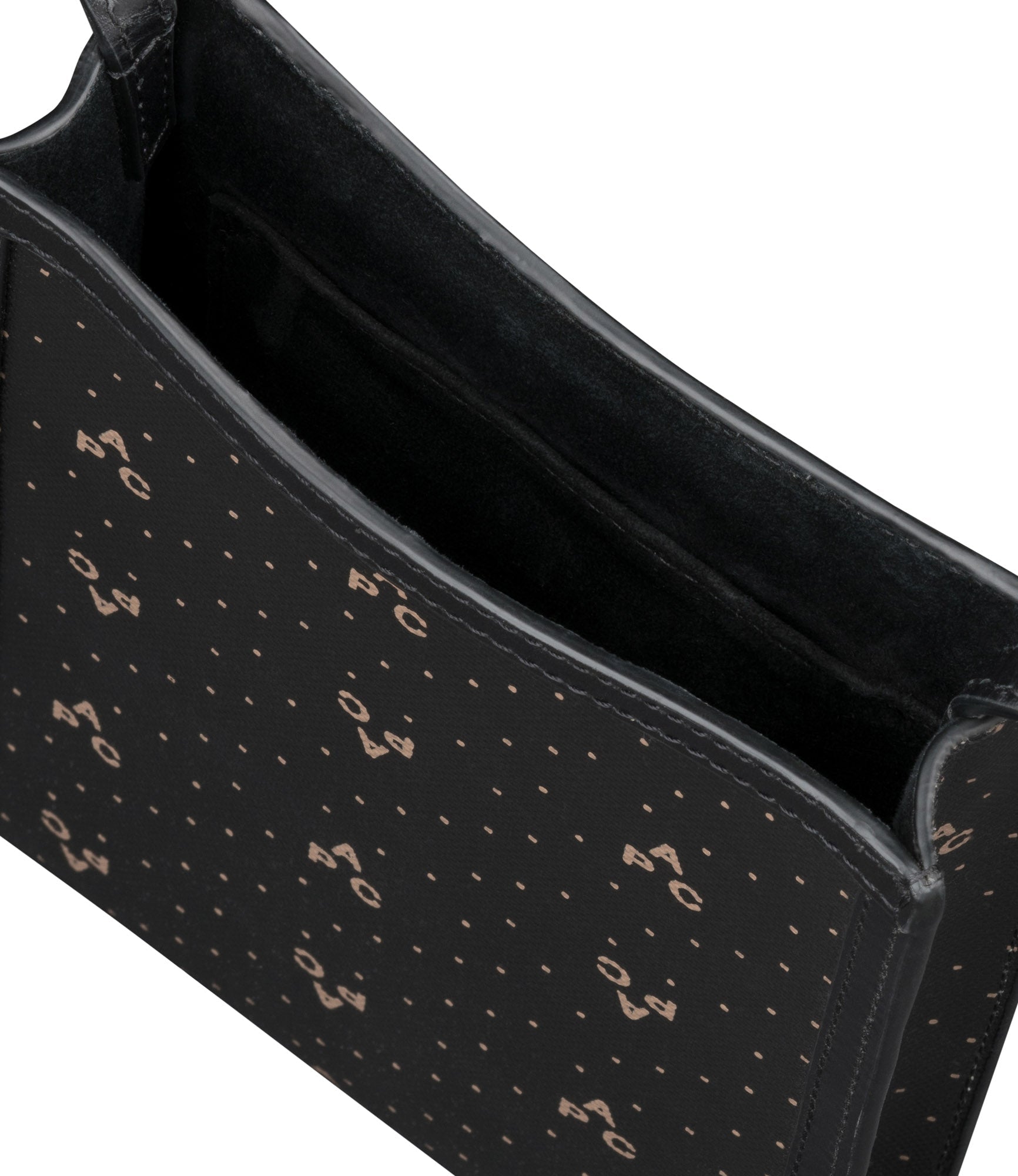 Jamie neck pouch | Neck pouch in smooth leather. A.P.C. monogram