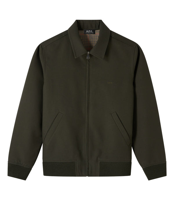 Sutherland Brodé jacket - KAF - Dark green