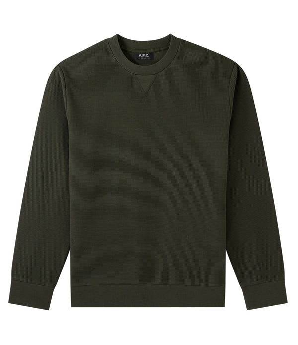 Ronald sweatshirt - JAC - Military khaki