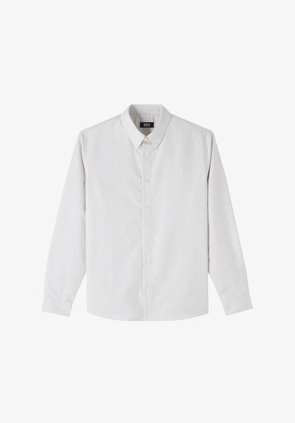 Greg shirt | Striped organic Oxford cloth | A.P.C. Ready-to-Wear