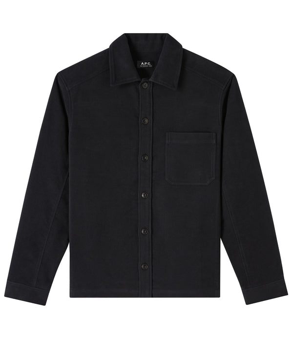Adrien overshirt - LZZ - Black