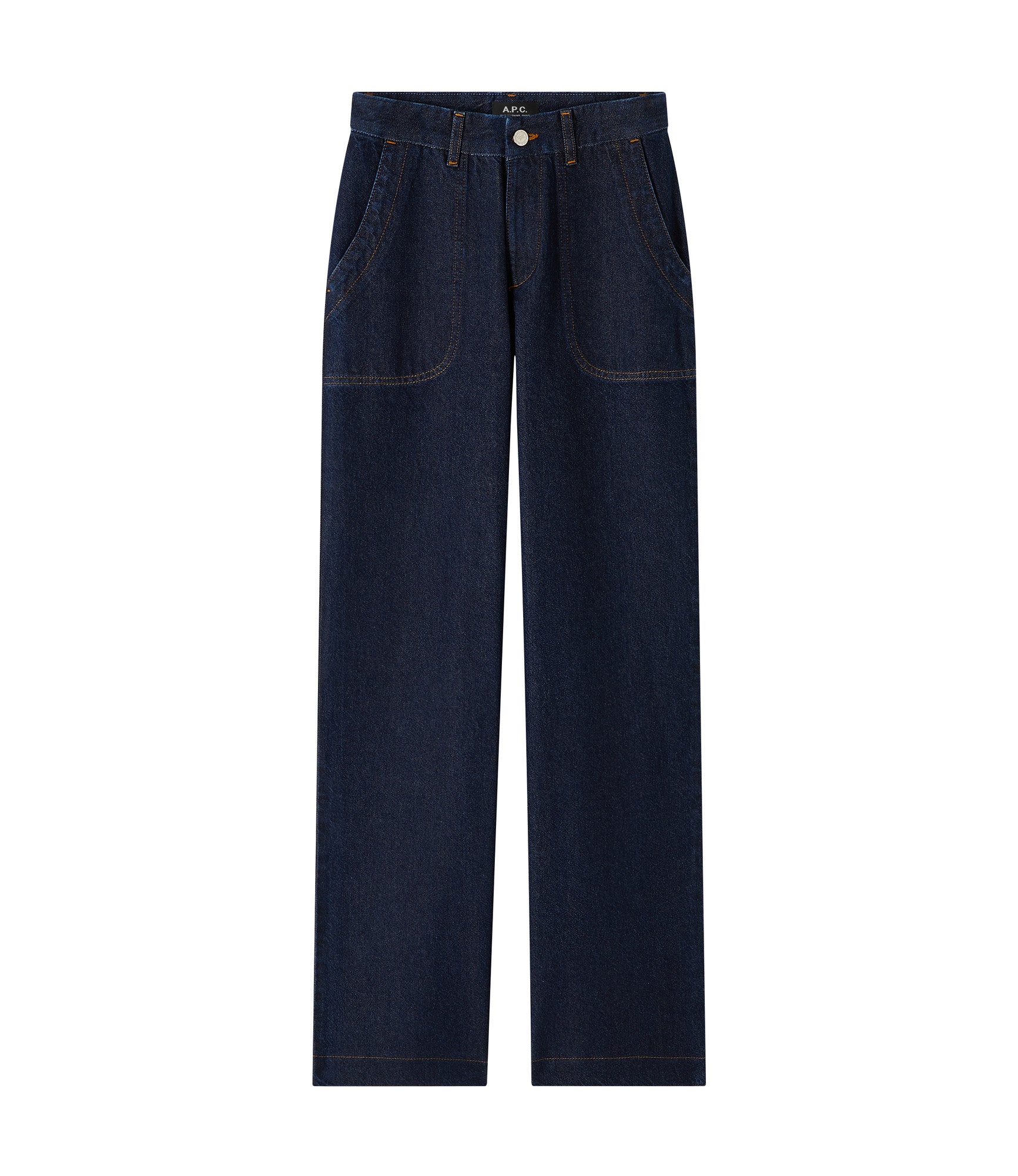 Seaside jeans | Stonewashed indigo denim, women | A.P.C. Ready to Wear