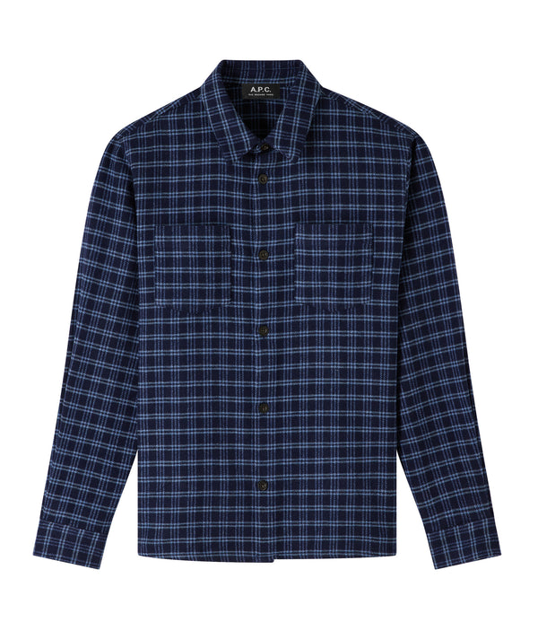 Joe overshirt - IAK - Dark navy blue