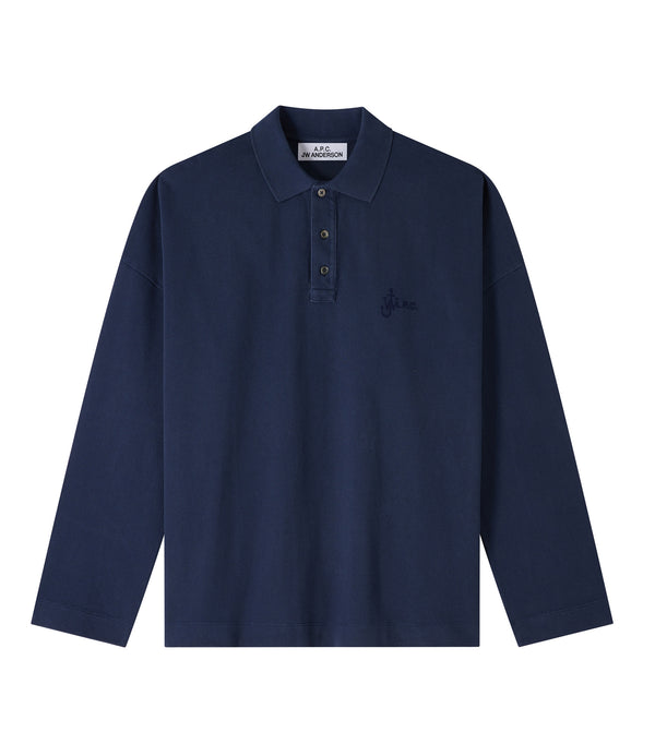 Murray polo shirt - IAJ - Navy blue
