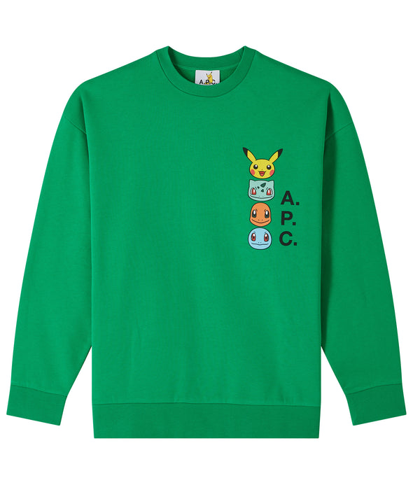 Pokémon The Portrait sweatshirt - KAA - Green