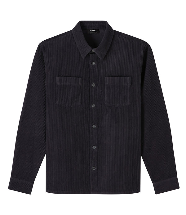 Joe overshirt - IAK - Dark navy blue