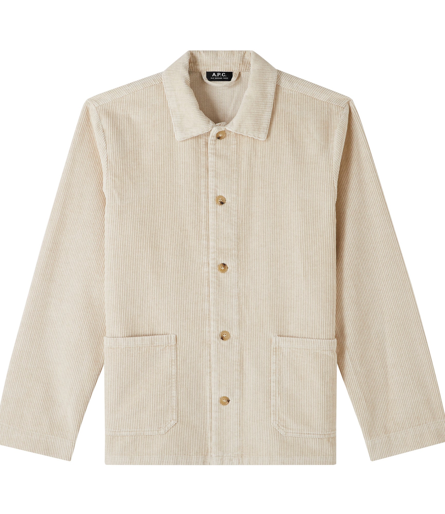A.P.C. ホタン付き長袖シャケット COGZVF02905 IAKDARKNAVY Cally jacket | Dyed organic cotton denim | A.P.C. Ready-to-Wear