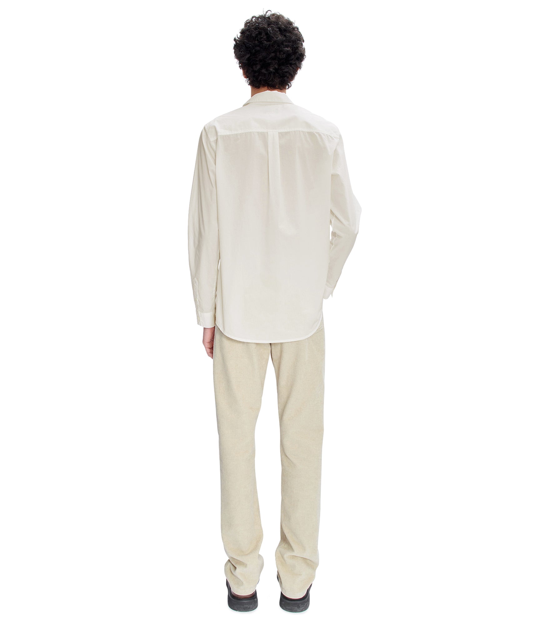 パンツ A.P.C. Women Straight Pants COGBJF08486AAC Beige Margaret pants | Textured cotton | A.P.C. Ready-to-Wear