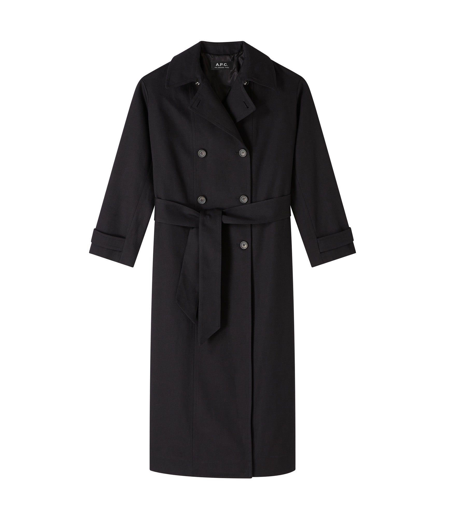Louise trench coat | Water-repellent cotton-wool blend