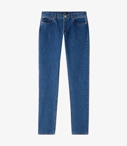 Petit New Standard jeans | Indigo stonewashed denim | A.P.C.