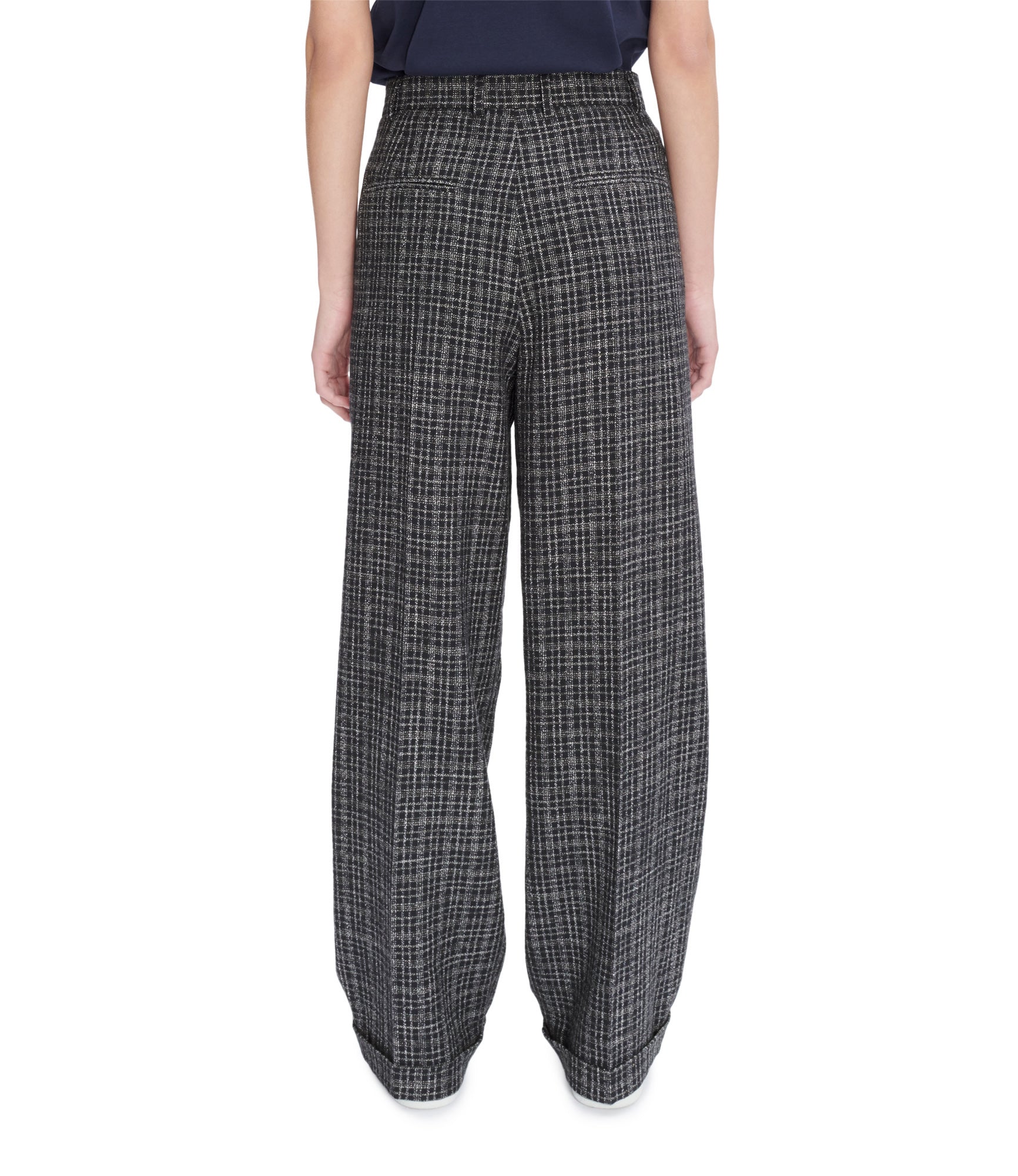 Melissa pants | Tweed blend in mini tartan | A.P.C. Ready to