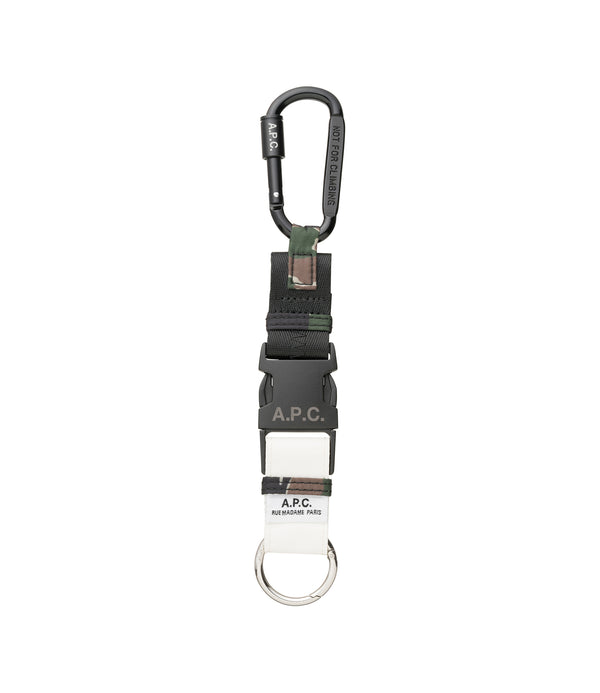Trek key ring - JAA - Khaki