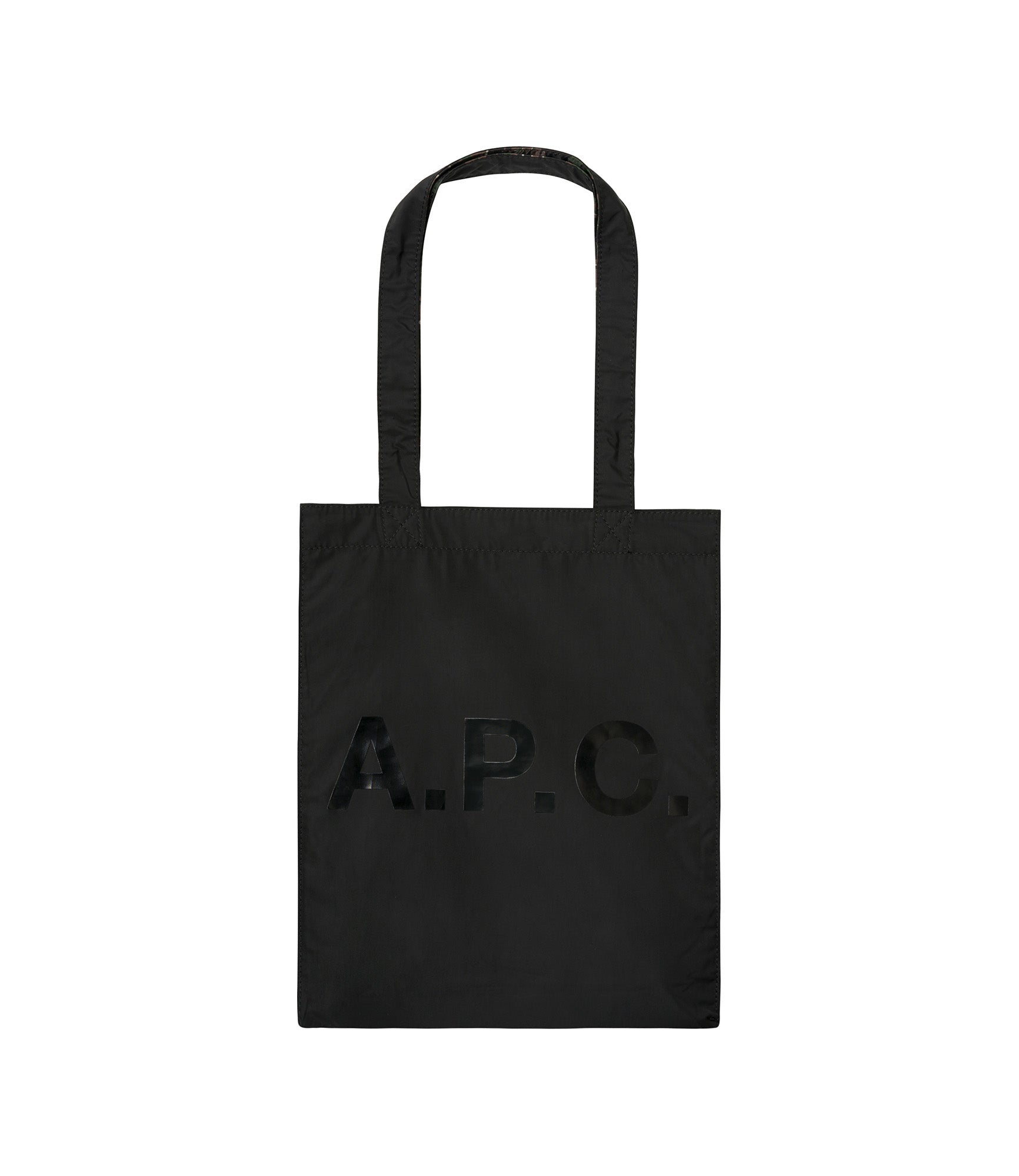 トートバッグ A.P.C. Khaki Lou Reversible Tote Bag COGXE M61442 JAA Buy A.P.C. Lou Reversible Tote Bag 'Khaki' - COGXE M61442