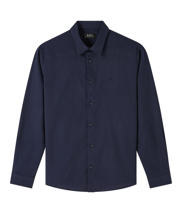 Vincent shirt - IAK - Dark navy blue