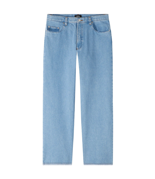 Relaxed Raw Edge H jeans - IAB - Pale blue