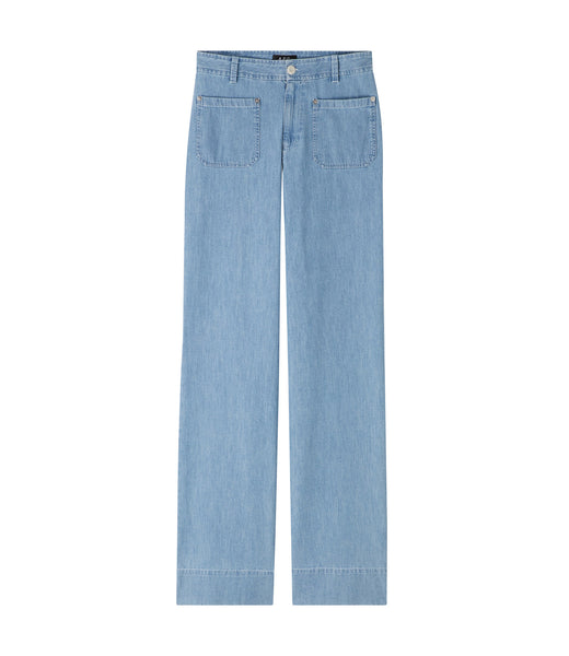 デニム・ジーパン A.P.C. Women Denims COGZU F09213 IAL Blue Kylie jeans | Soft feminine denim | A.P.C. Ready-to-Wear