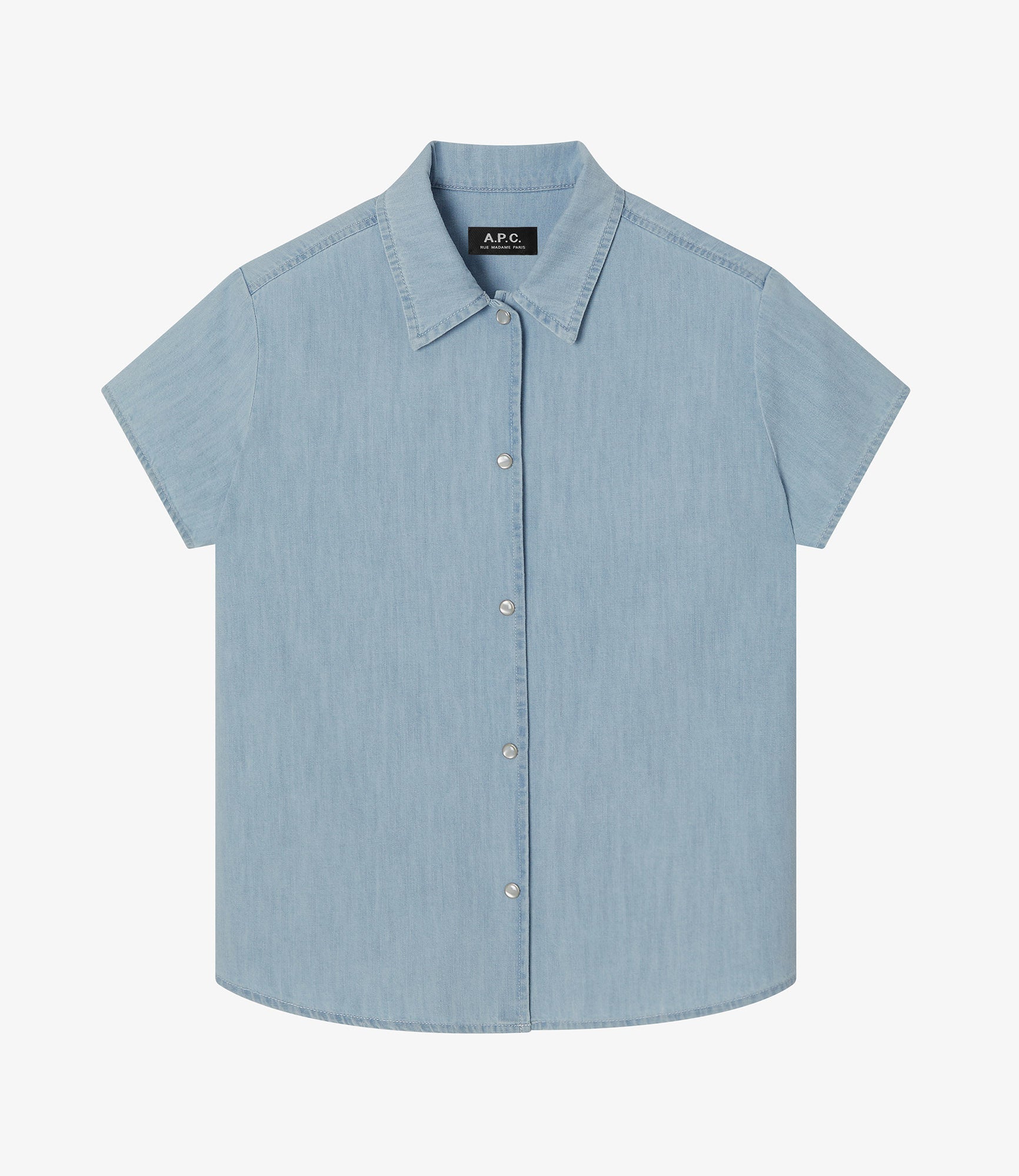 【MODERNIF】Witches Pigment Short Sleeve Shirt hsp25mmvs03058_obsidian_01_8c2
